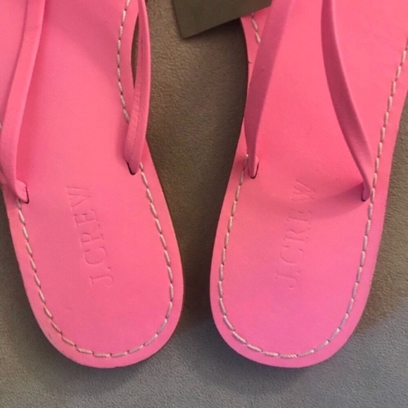 Jcrew pink flip flops - Picture 2 of 5